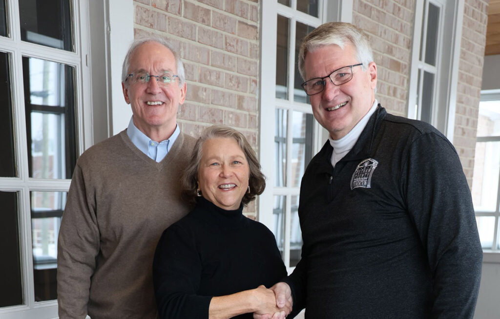 three community members establishing a new fund